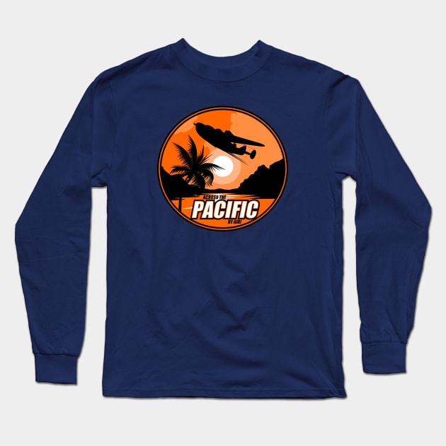 Pacific Clipper Patch Long Sleeve T-Shirt by TCP